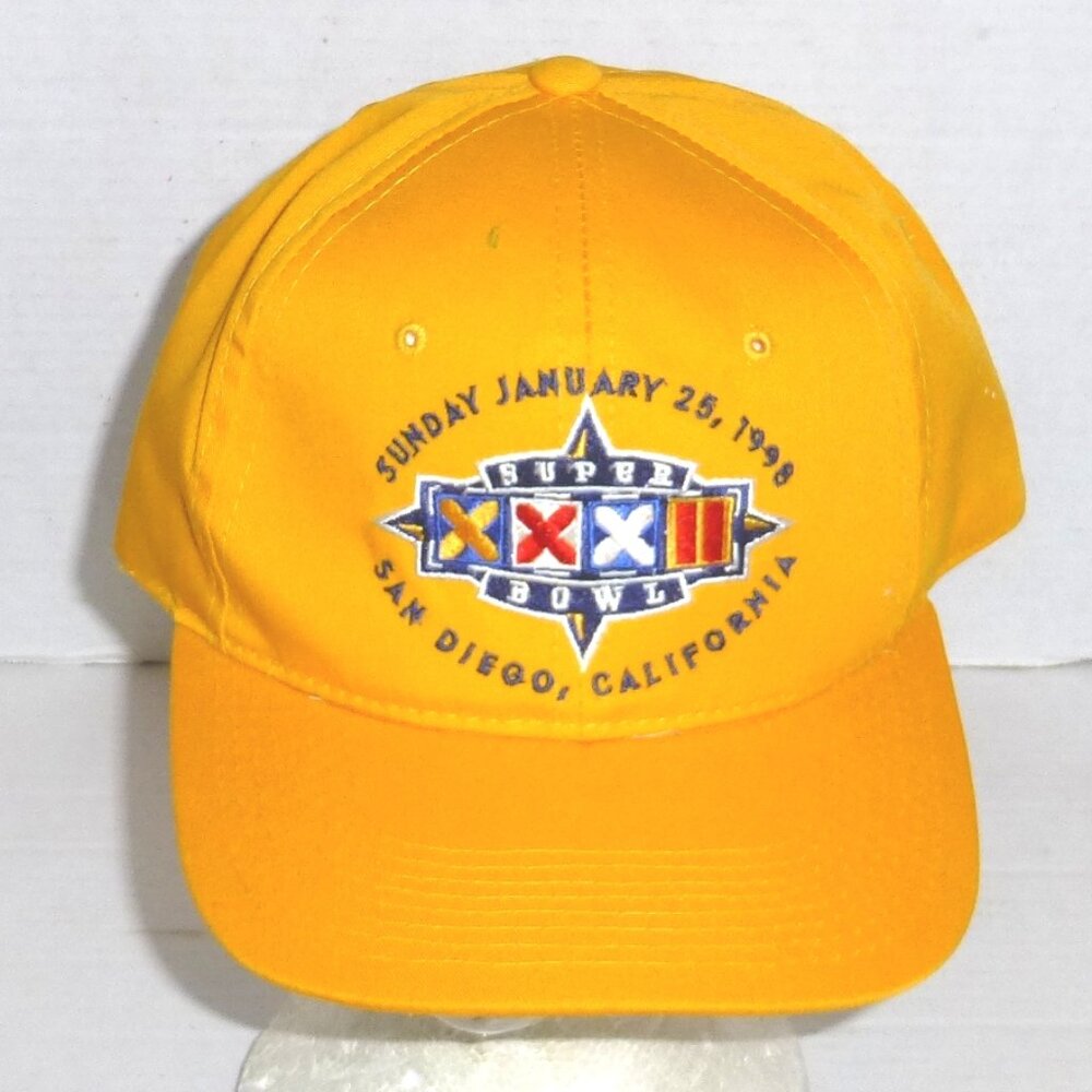 Vintage ANNCO Pro Model Super Bowl XXXII Snapback Adjustable Hat PLEASE READ